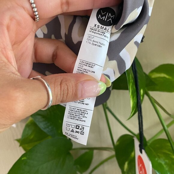 VIMMIA PRINTED HALTER BRA-LEOPARD POP - Picture 5 of 5